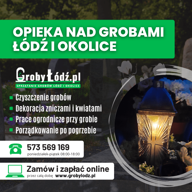 Sprzątanie grobów Łódź